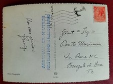 AERONAUTICA MILITARE PONTE RADIO MONTE RUBELLO IN TRIVERO ANNULLO SU CARTOLINA