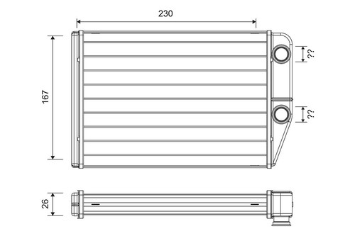 Scambiatore calore valeo - scambiatore,