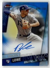 Brandon lowe rookie - brandon, auto