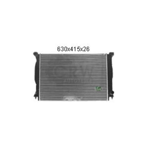 Radiatore motore per audi - radiatore,