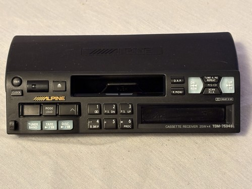 Vintage alpine tdm - alpine, tdm-7534s