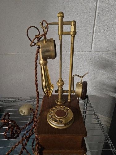 Telcer telefono vintage - , legno