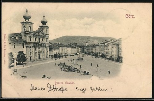 Gorizia piazza grande - piazza,