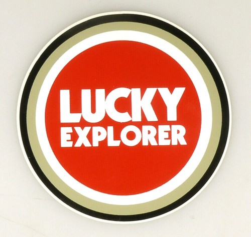 Prl lucky explorer adesivo - lucky,
