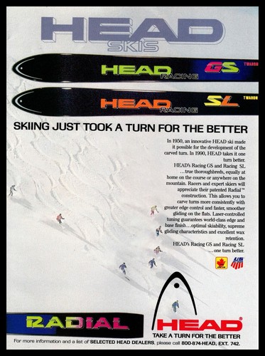 1990 head ski racing sl - 1990,