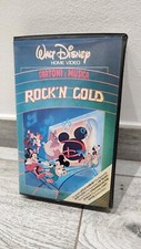 ROCK 'N GOLD CARTONI & MUSICA WALT DISNEY HOME VIDEO VHS 1984 VINTAGE UNIVIDEO