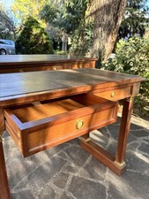 Coppia Consolle, Scrivanie In Stile Rinascimentale- Legno Massello