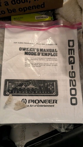 Pioneer deq 9200 processore - pioneer,