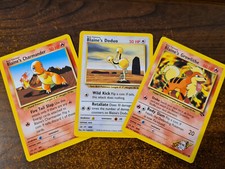 Carte Pokemon Singole Set Gym