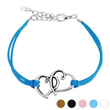 Bracciale Similpelle Cuore
