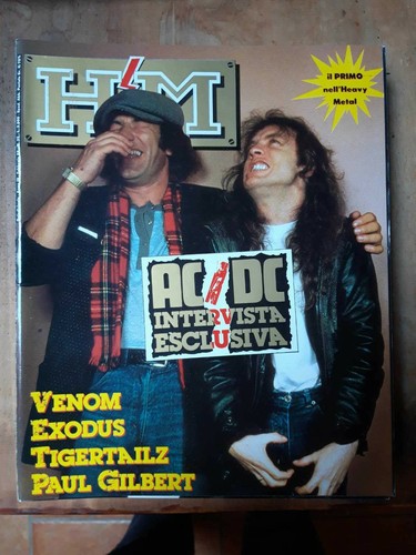 Rivista magazine heavy - hm,