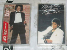 2 MC MICHAEL JACKSON - 'OFF THE WALL' + 'THRILLER' (No cd lp dvd live ) EX+