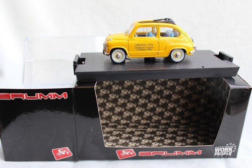 Brumm fiat 600 decapottabile - brumm,,