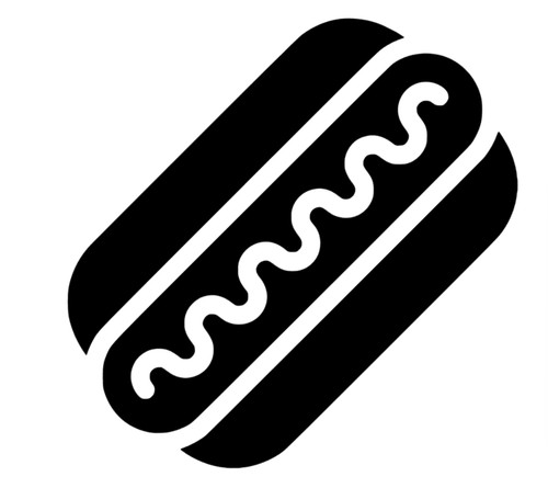 Adesivo hot dog sticker - , auto