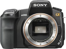 Sony Alpha 200 DSLR-A200 10,2