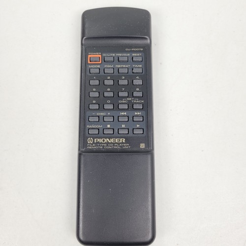 Pioneer pd078 remote - pioneer,