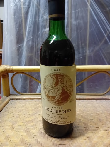 Antica bottiglia vino rosso - antica,