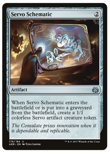Mtg foil servo schematic - servo,