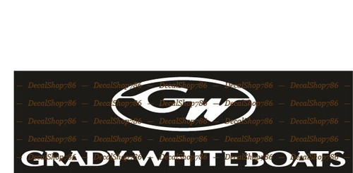 Decalcomanie grady white boats - decalcomanie, grady-white