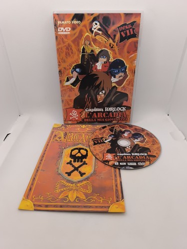 Dvd anime capitan harlock - capitan,