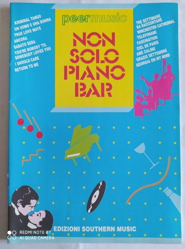 Non solo pianobar - -, booklet