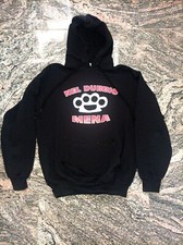 Felpa con Cappuccio Taglia S Nel Dubbio Mena Tirapugni Noccoliere Noccoliera 