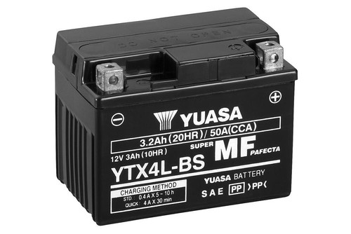 Batteria yuasa ytx4l - yuasa, ytx4l-bs