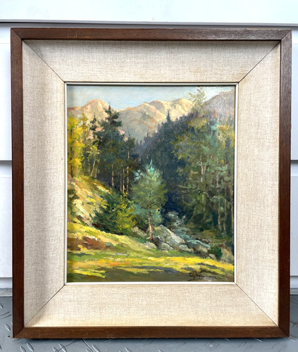 Antico quadro dipinto olio - quadro, su