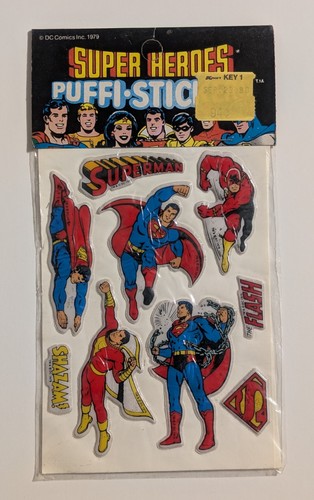 Adesivi vintage 1979 comics - dc,