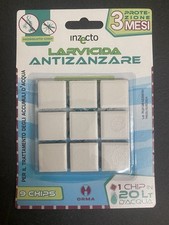 MOSQUITO CHIP  ORMA PROTEZIONE PER TRE MESI LARVICIDA ANTIZANZARE 1 CHIP 20 LT A