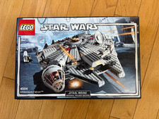 LEGO 4504 Star Wars Millennium Falcon nuovo sigillato in fabbrica fuori produzione 2004 spedizione veloce