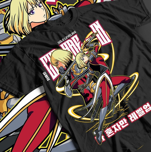 Shirt solo leveling anime - solo,