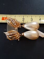 Raffinati Orecchini Argento 925  Pendenti Vintage inusati Crisali Maiorca 