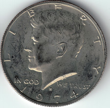 USA - 1974S - Kennedy ½ $ -
