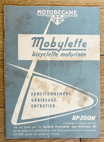 Motobécane manuel emploi - motobécane, et
