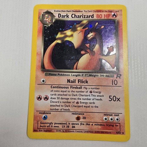 Dark charizard holo - charizard, team
