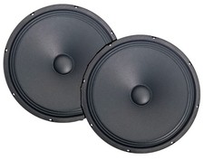 COPPIA WOOFER 30 CM 4 Ohm 12" POLLICI 31 CM 300W ALTOPARLANTE INCASSO AUTO CASSE