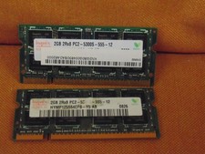 lotto 2 pezzi RAM DDR2 HYNIX