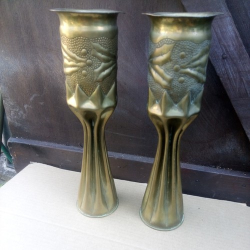 Ww1 pair trench - ww1, brass