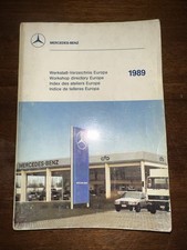 Mercedes SL 300 500 R129 300CE Workshop directory Europe 1989