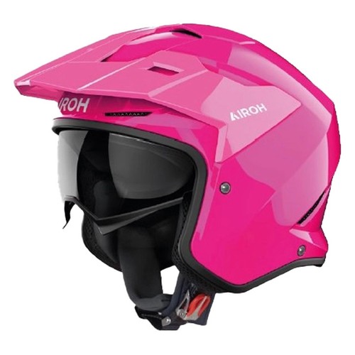 Casco moto jet - trial, style