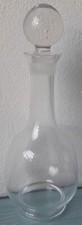 Decanter Bottiglia Cristallo con Tappo Vintage Italia