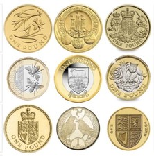 1983-2026 Monete Rare £1