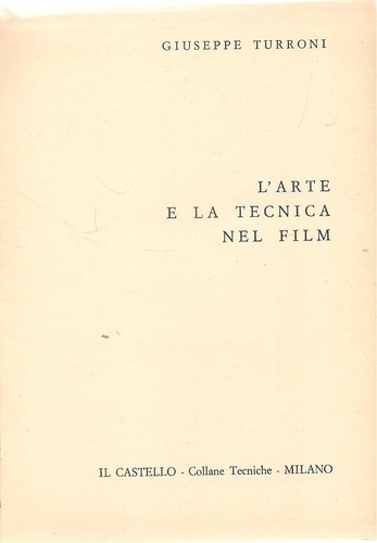 Arte tecnica nel film - l'arte,