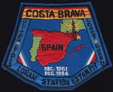 Patch USCG Guardia Costiera Loran "C" Stazione Estartit Spagna Costa Brava AA2