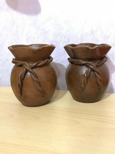 Vasi vaso marrone - vaso,