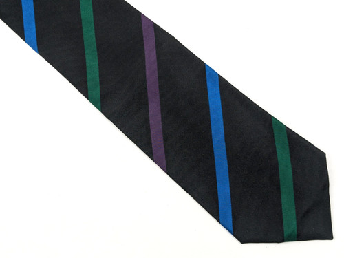 Cravatta ascot nera - cravatta,