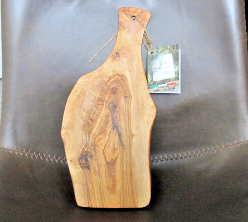 Tagliere arte legno con manico - arte,