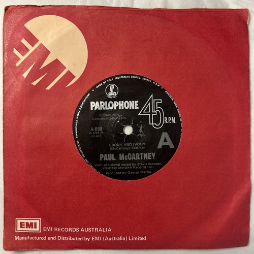 Paul mccartney ebony and ivory - mccartney,