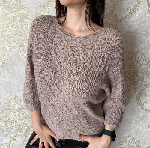 Maglione donna carina ricci - maglione,